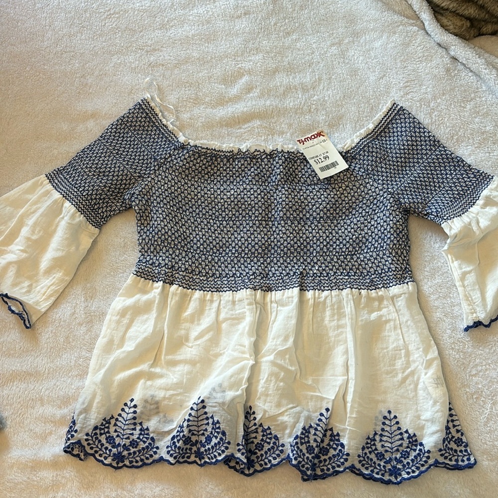 NWT peasant top